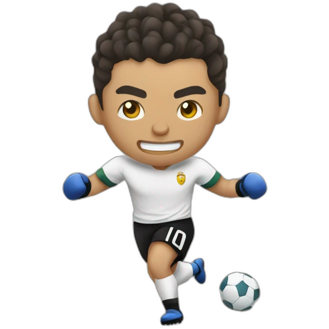 ronaldo fightining emoji