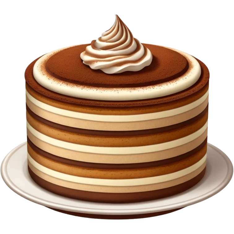 Tiramisu emoji