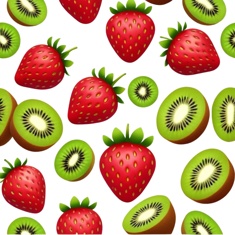 Strawberry Kiwi emoji