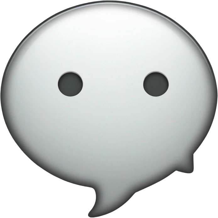 speech bubble emoji