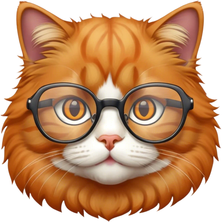 кот в очках emoji