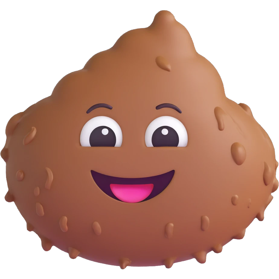 smiling mud emoji emoji