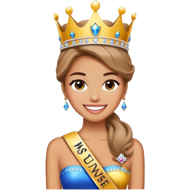 miss universe  emoji