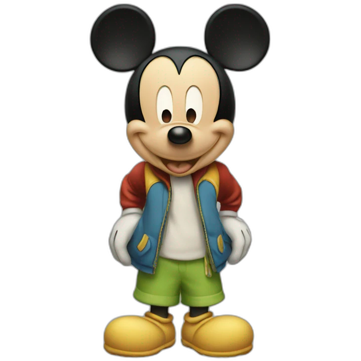 Mickey Mouse emoji
