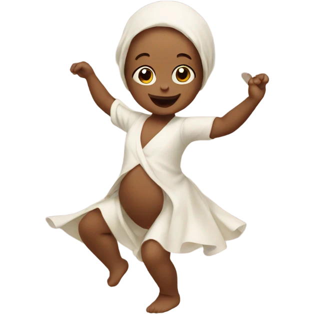 Dancing baby emoji