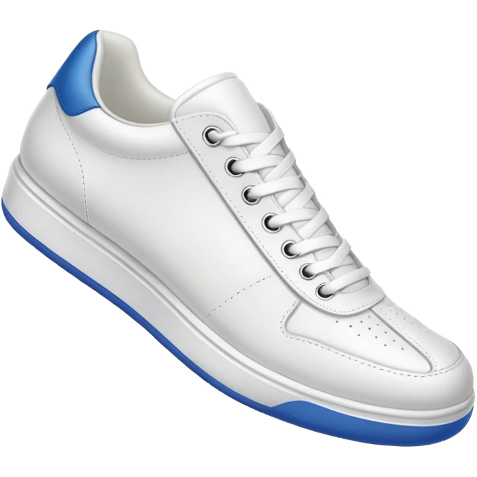 white sneaker side view emoji