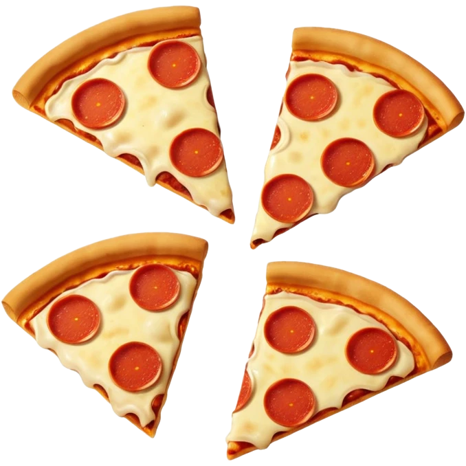 пицца по кусочкам emoji