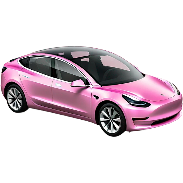 pink tesla morel 3 emoji