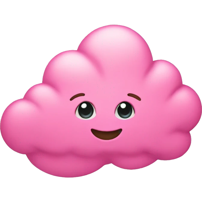 Pink Cloud emoji