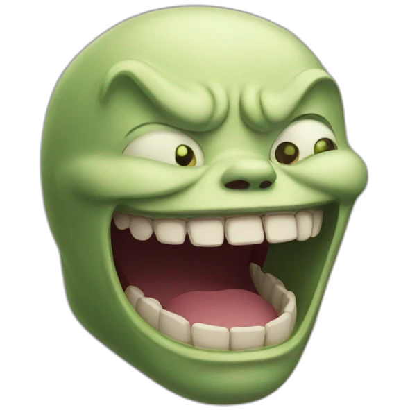jaw - mewing emoji