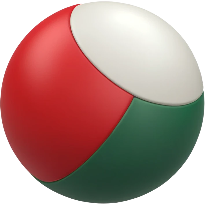 pilates ball christmas color emoji