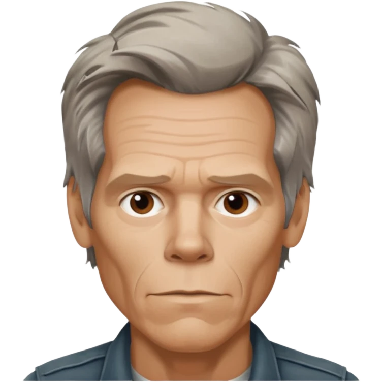 KEVIN BACON OLDER FACE RUGGED JAW LINE  emoji