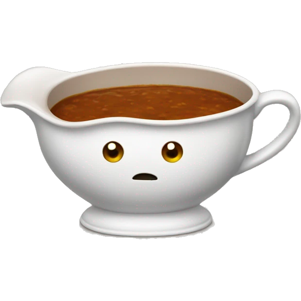 gravy in a gravy boat emoji