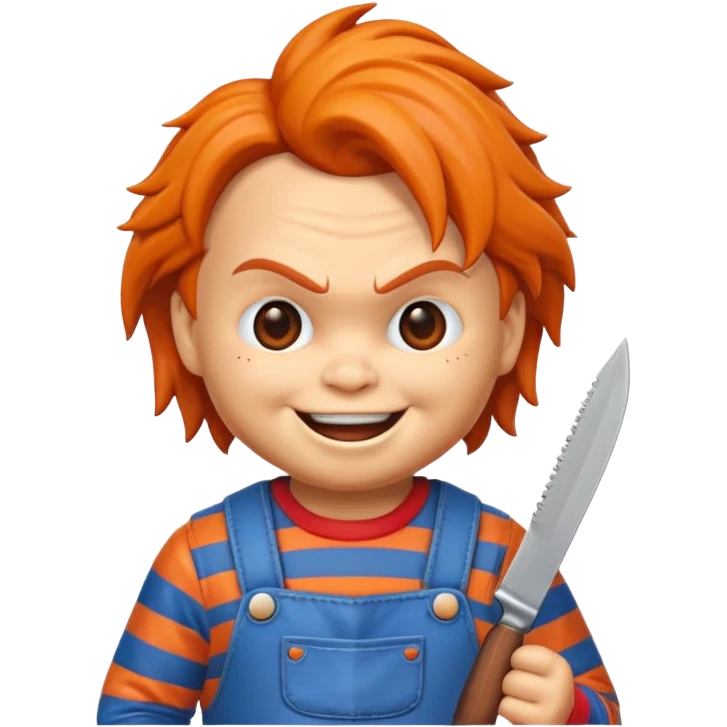 Un emojin de chuky emoji