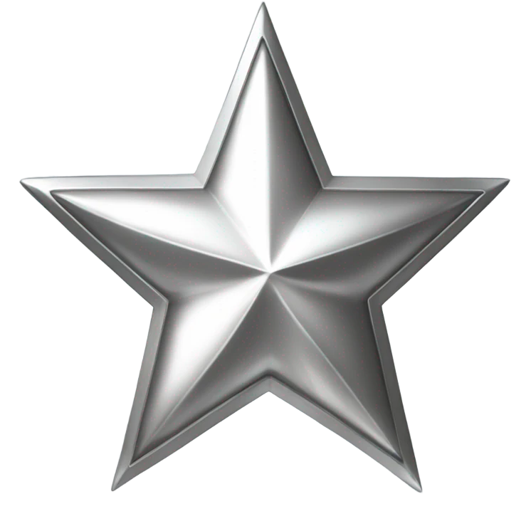 metal star emoji