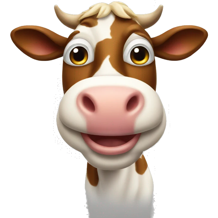 Thumbs up cow emoji