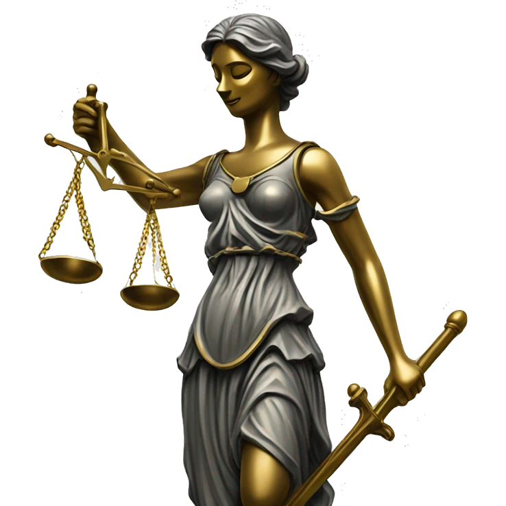 Brass Lady Justice emoji