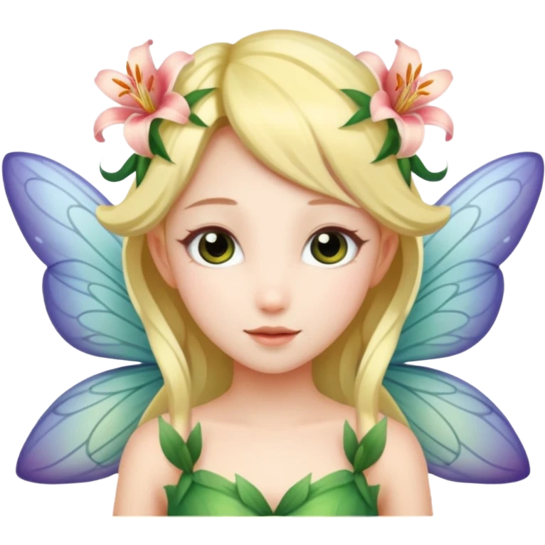Lily wings,Flower Fairy. emoji