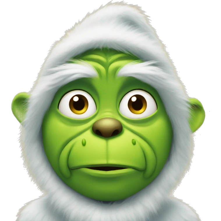 Cute Grinch emoji