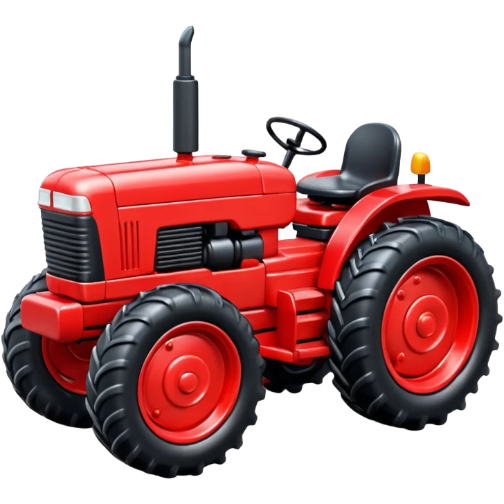 plastic toy  tractor emoji
