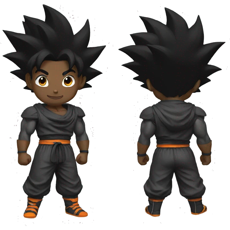 Black Goku  emoji