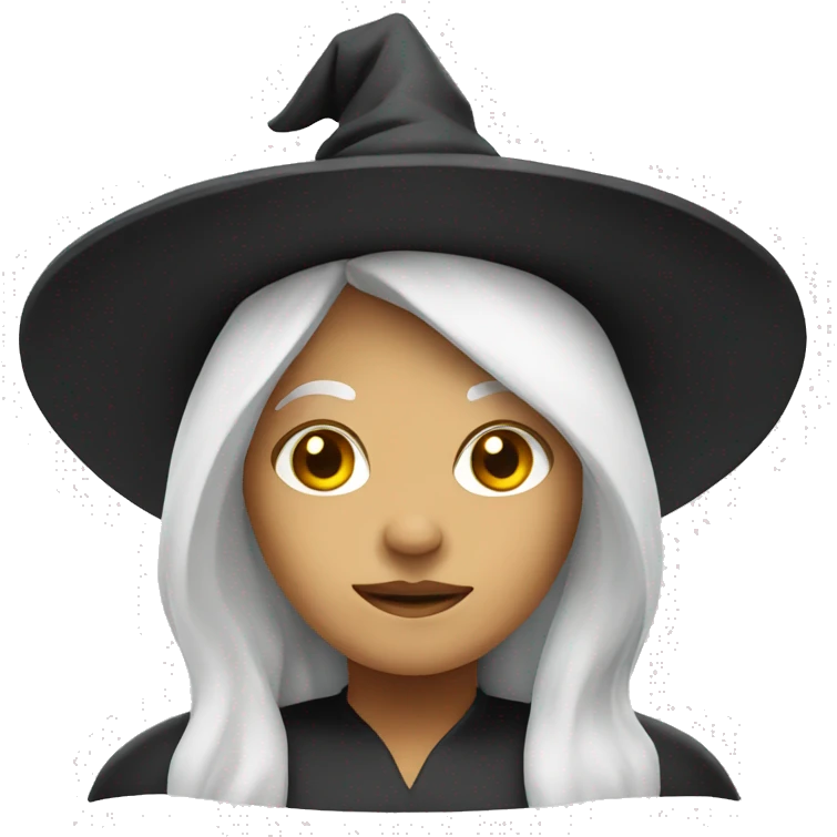 witch White emoji