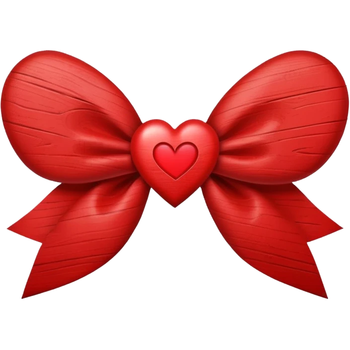 Bow with heard emoji