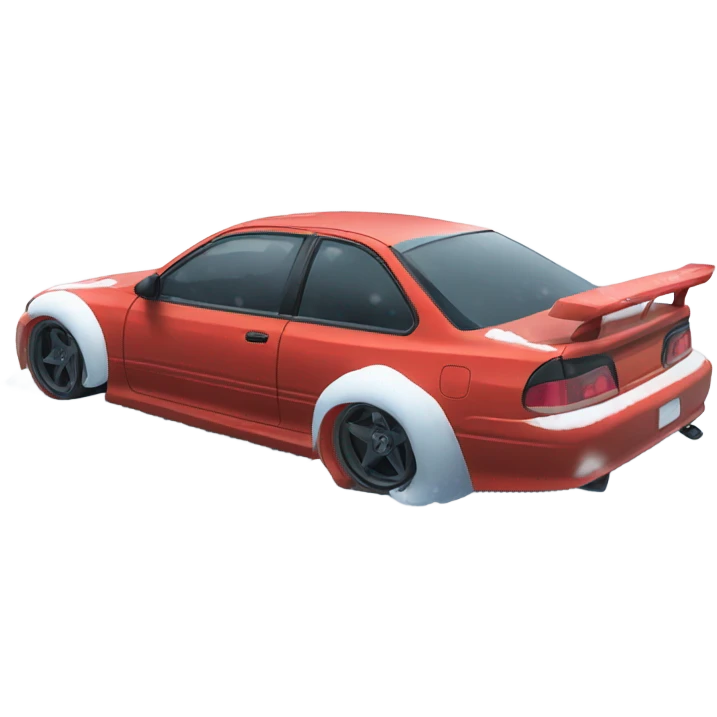 Snow drift car emoji
