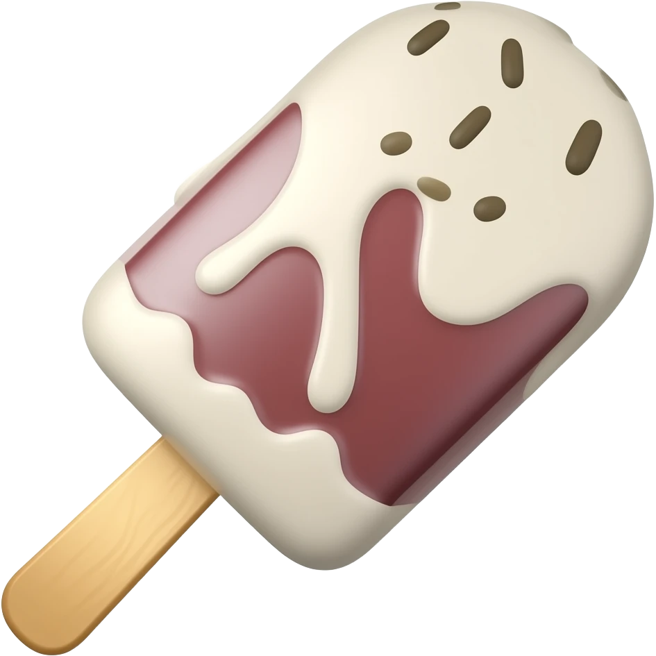 Ice cream stick emoji