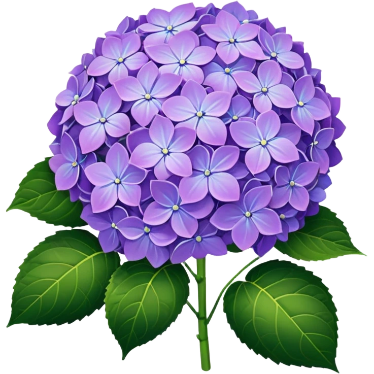 Hydrangea emoji