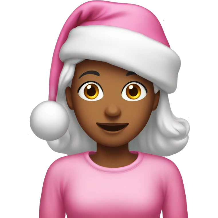 Pink Christmas  emoji