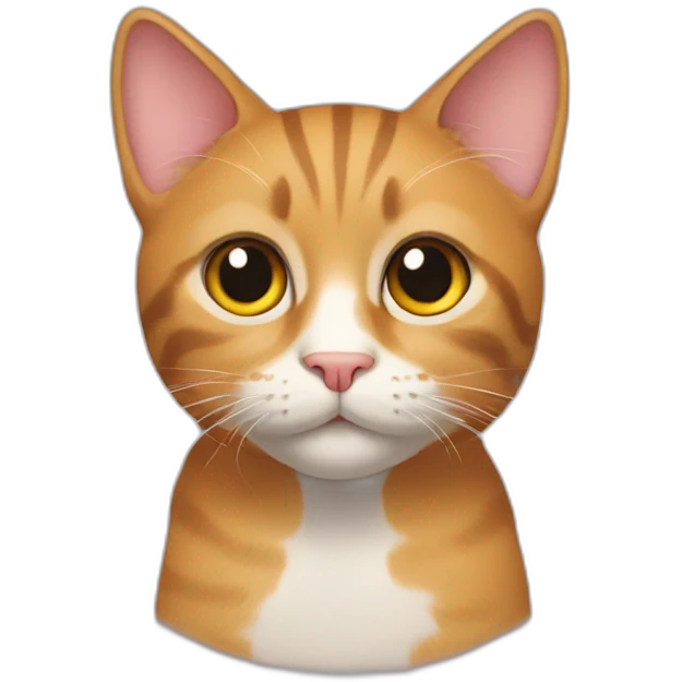 cat gives hart emoji