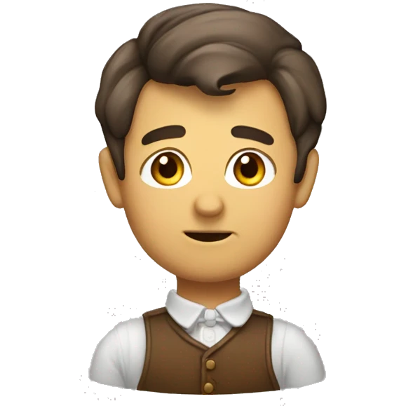 Fiocco marrone  emoji