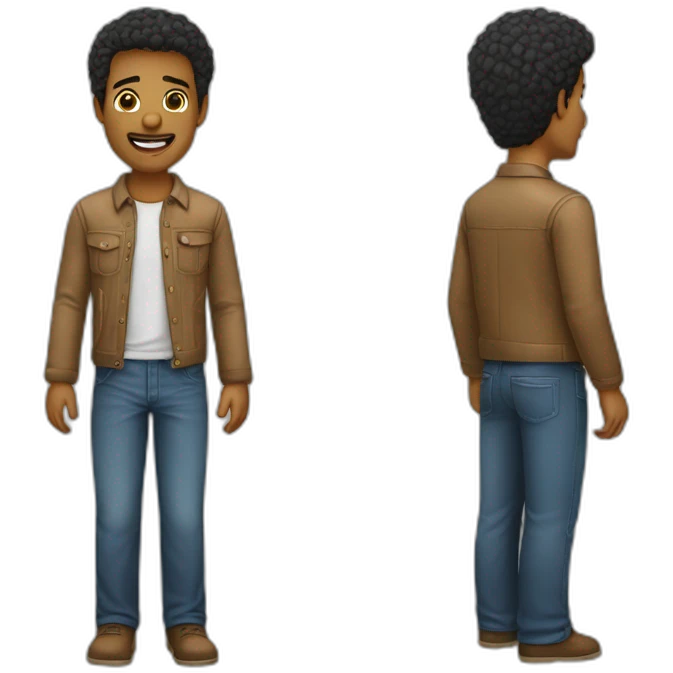 homem com dinheiro na mão emoji