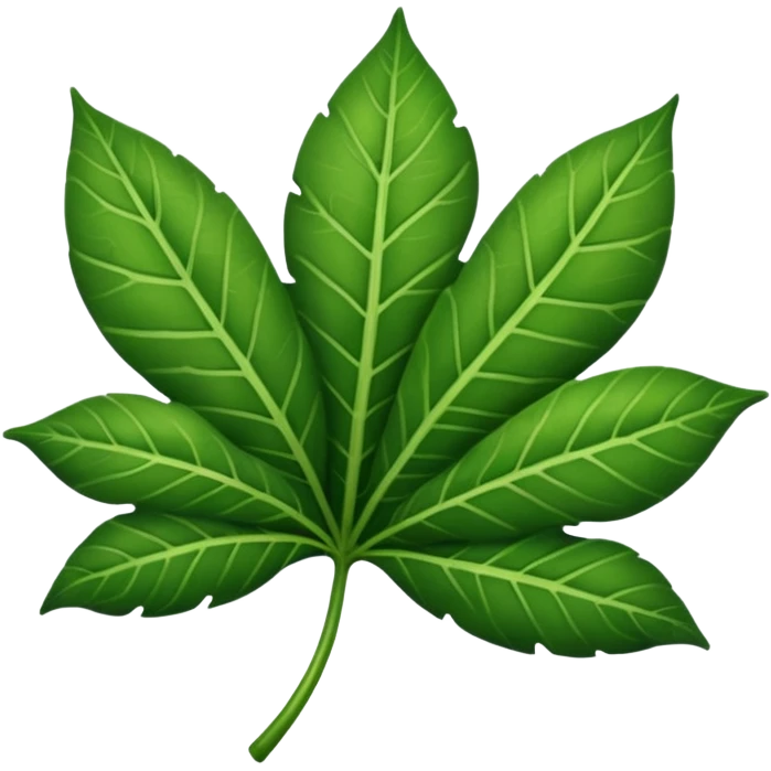 jungle leaf emoji