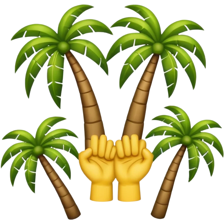 Palms up together emoji