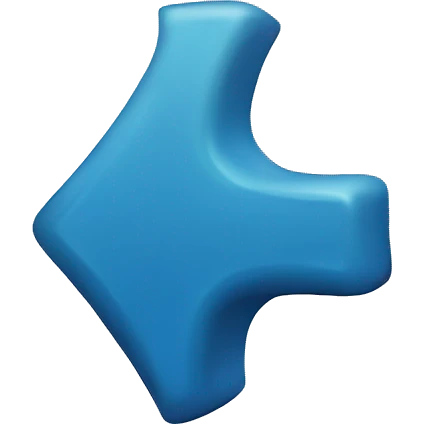 Blue check mark emoji