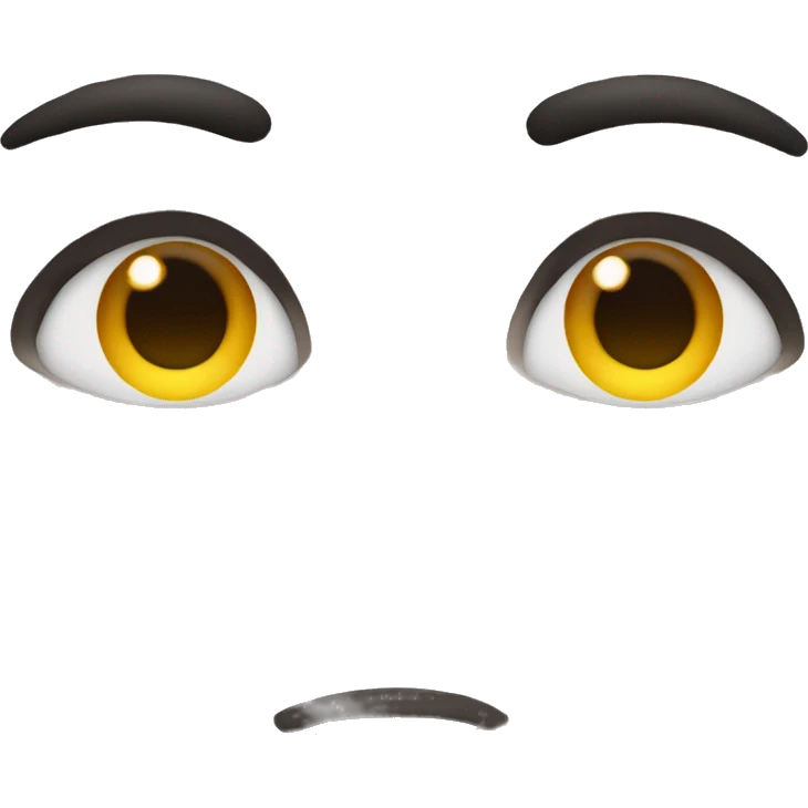 friendly eye roll emoji