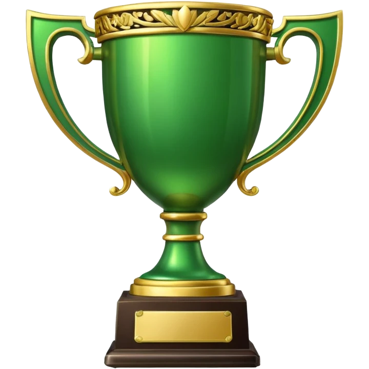 green trophy  emoji
