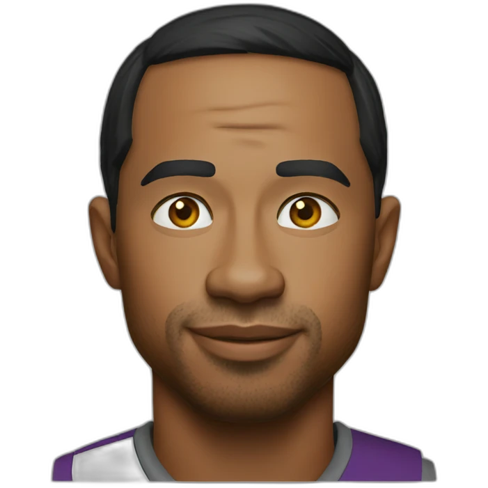Tiger Woods emoji