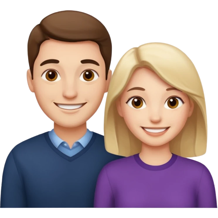 مردی با خانم emoji