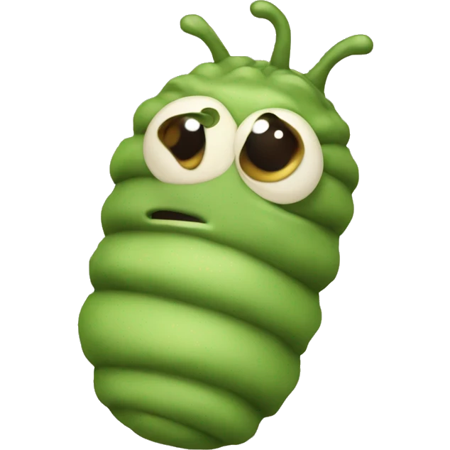 The larva emoji