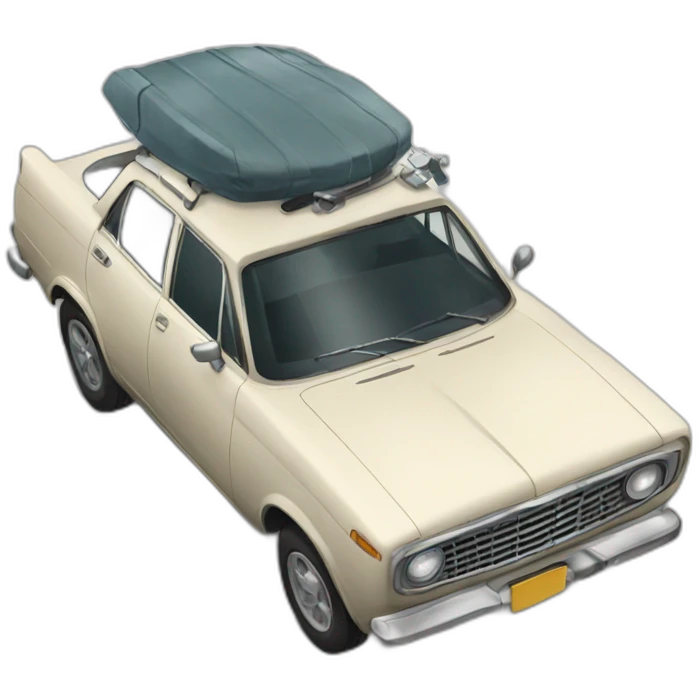 siamese car diving emoji
