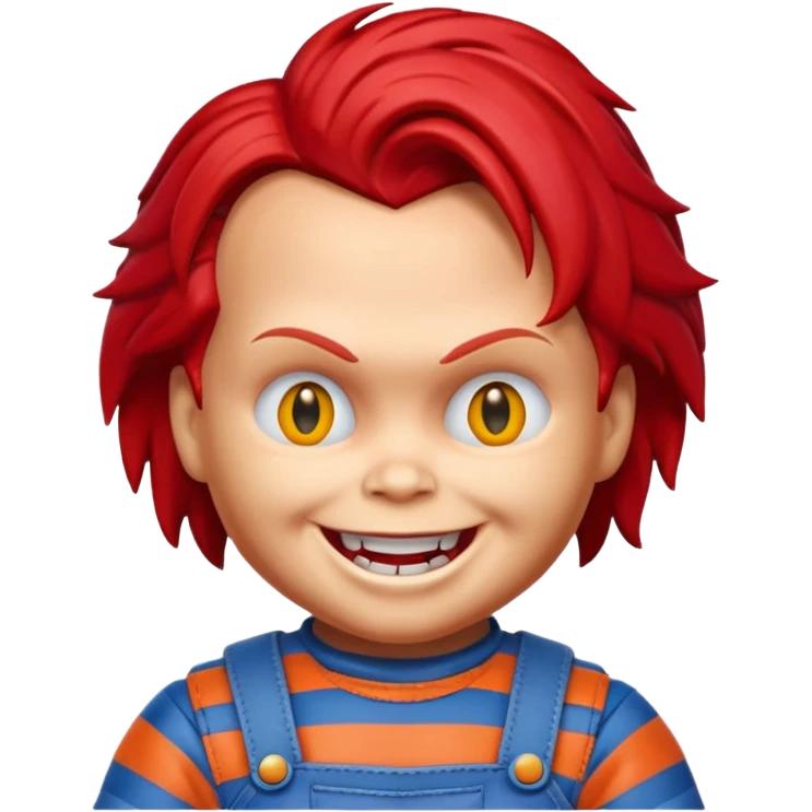 Un emojin de chuky emoji