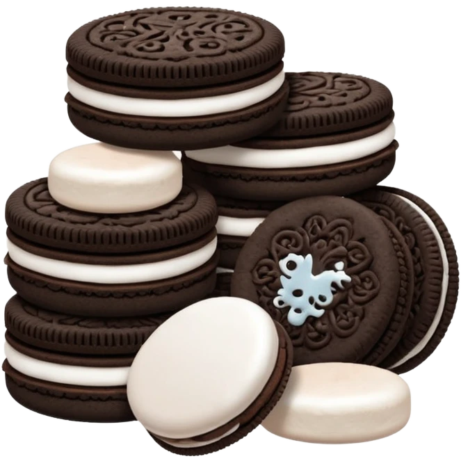 Oreos and Marshmallows emoji