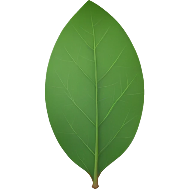 leaf eucalyptus emoji