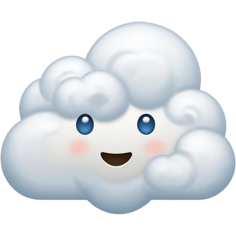 Forma de Nube emoji