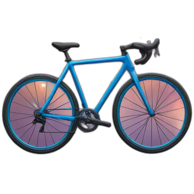 Bicycle stargazer nebula emoji