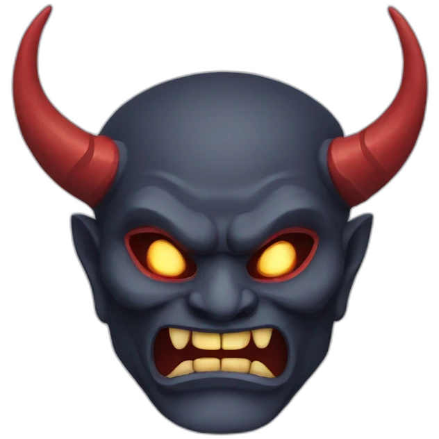 demon oni mask emoji