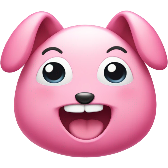 Labubu pink emoji